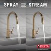 Delta Voiceiq Single-Handle Pull-Down Kitchen Faucet With Touch2O Technology 9159TV-CZ-DST